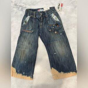 NEW DIESEL GIRLS JEANS KIDS DENIM PANTS SIZE 2Y